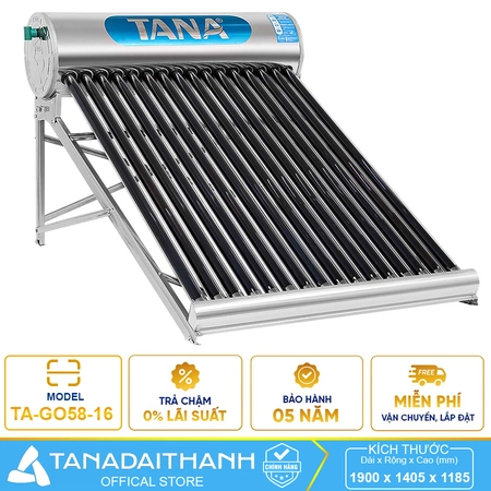 Máy nước nóng Năng Lượng Mặt Trời Tân Á Gold 160 lít