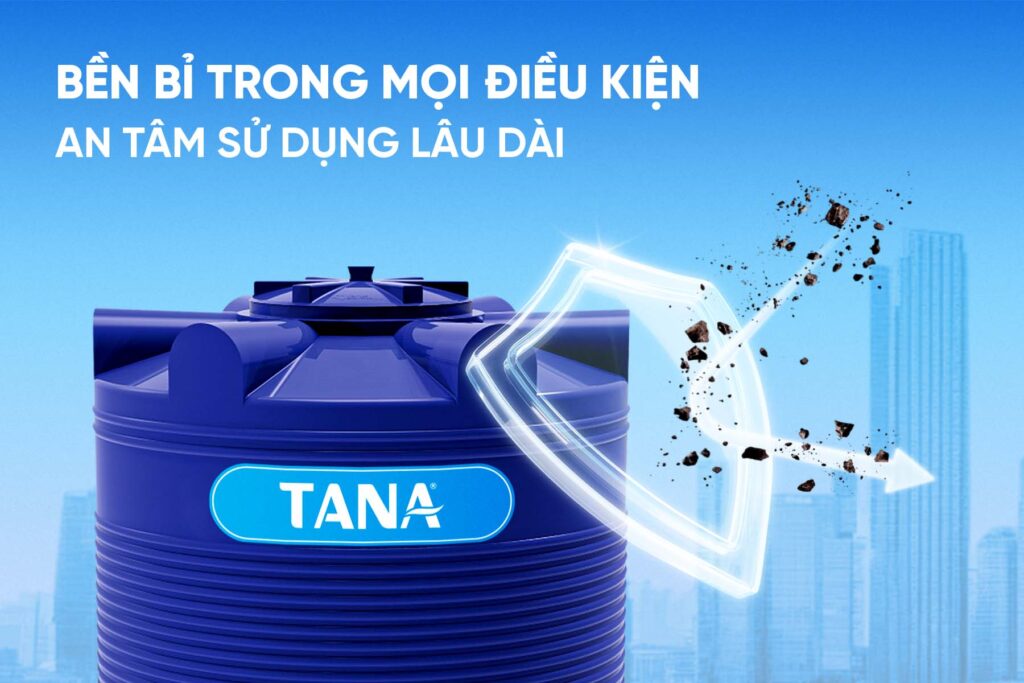 Bồn nhựa tân á an tâm sử dụng
