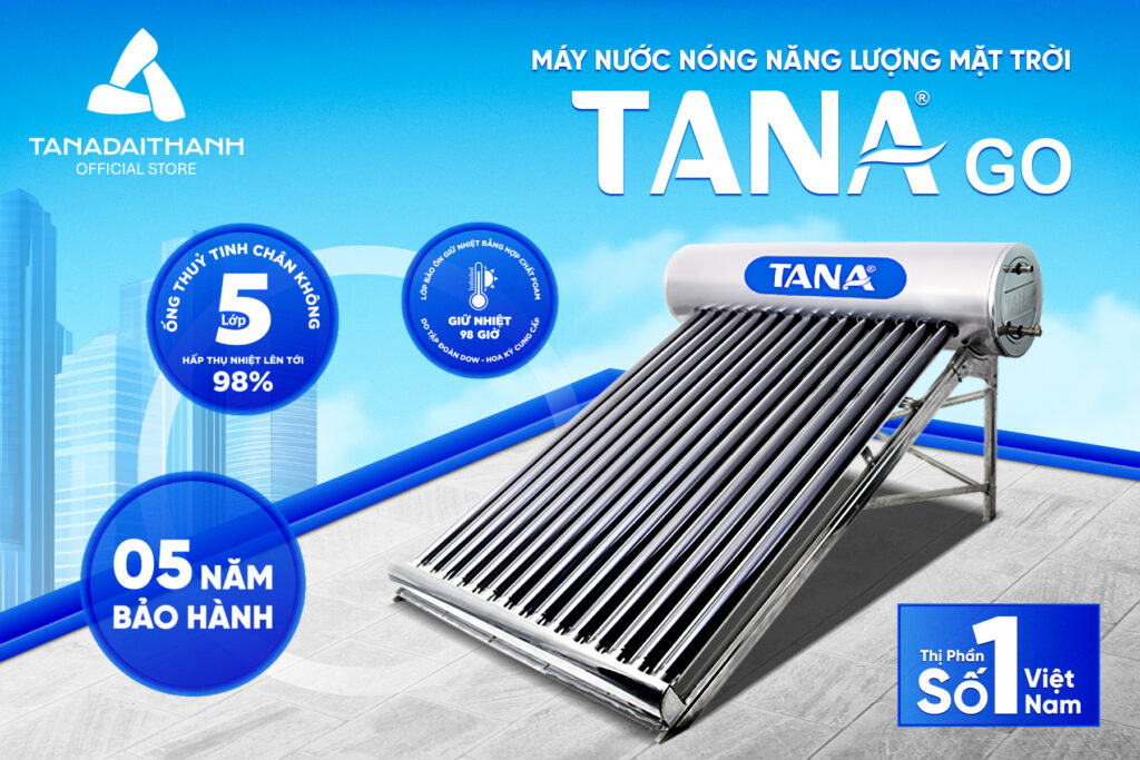 Máy nước nóng năng lượng mặt trời Tân Á Đại Thành