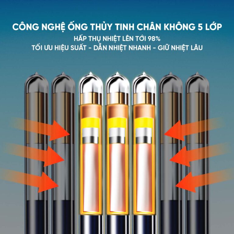 Ống chân không 5 lớp